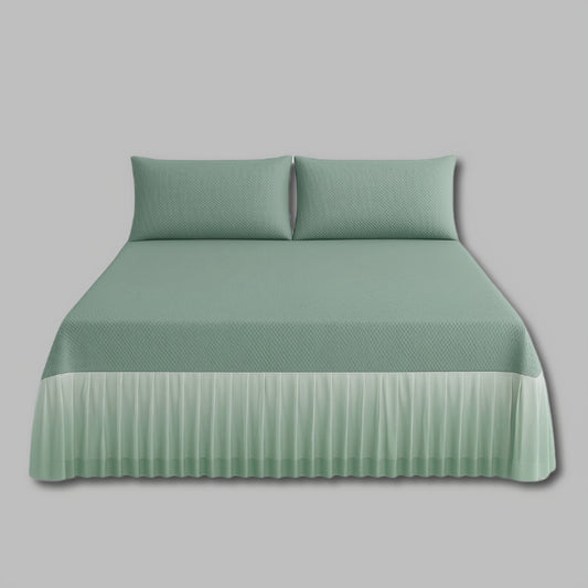 BED COVER WITH 2 PILLOW COVER | KING SIZE