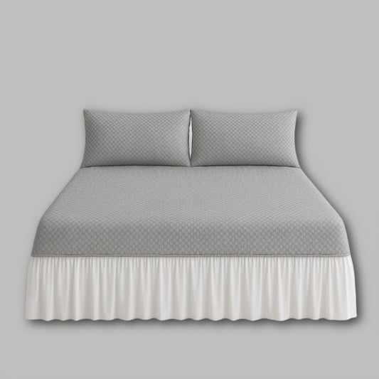 BED COVER WITH 2 PILLOW COVER | KING SIZE