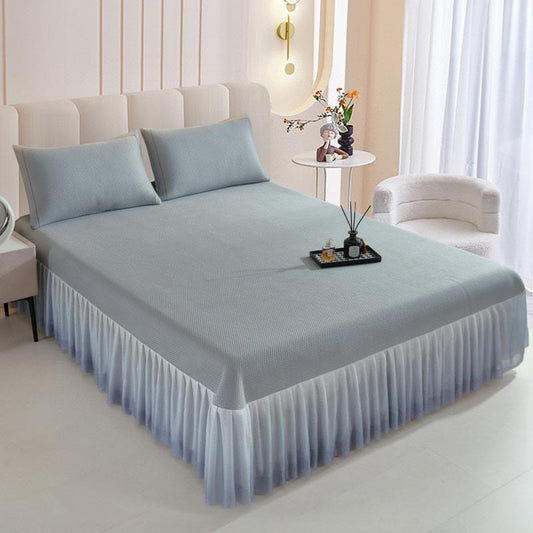 BED COVER WITH 2 PILLOW COVER | KING SIZE