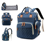 Mother’s Travel Diaper Bag with Built In Changing Bed