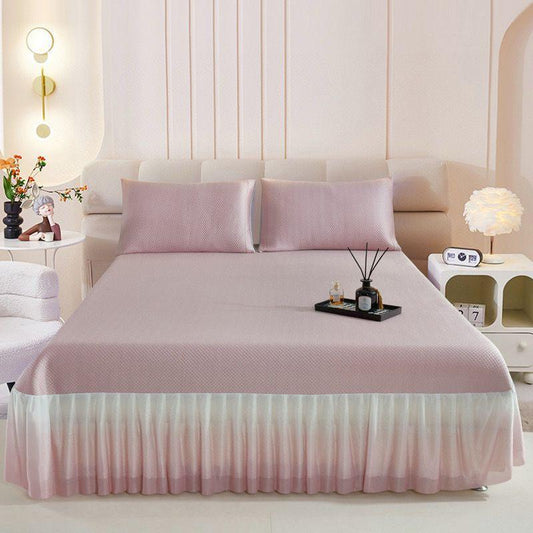 BED COVER WITH 2 PILLOW COVER | KING SIZE