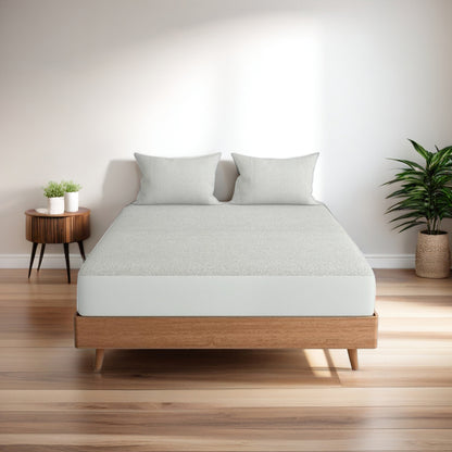 Waterproof Elastic Fitted Bedsheet Maroon